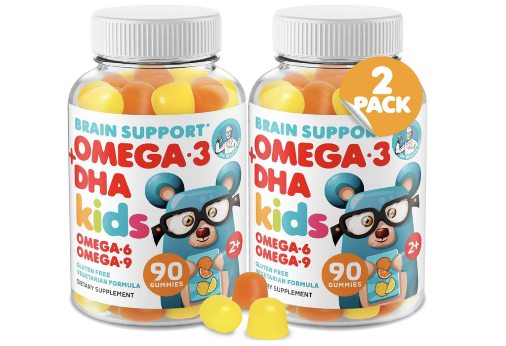 dr moritz omega 3 vegan gummies for kids, toddler stocking stuffers